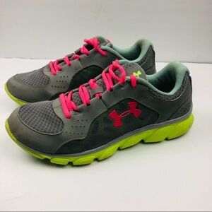 Under Armour Memory Running Shoes, 10 Women | Color:‎ Grey | Size: 10
